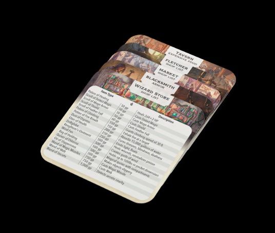 WORLD AT A GLANCE SHOP CARDS
