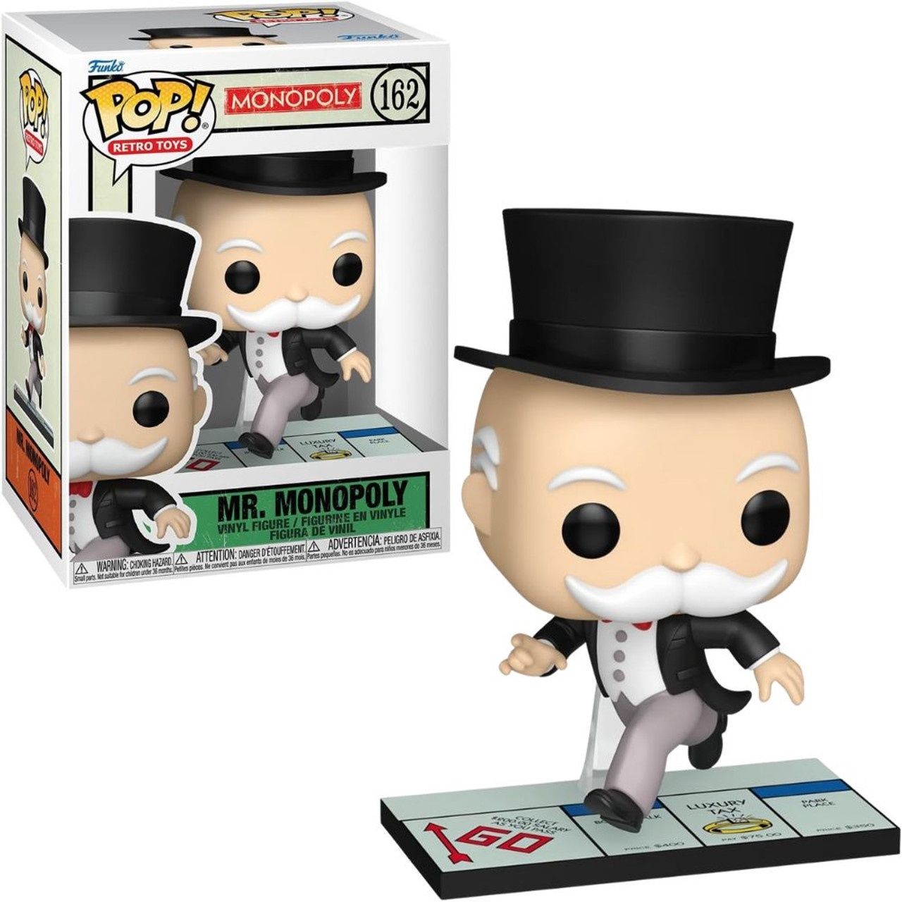 FUNKO POP!  MONOPOLY MR. MONOPOLY (PASS GO)