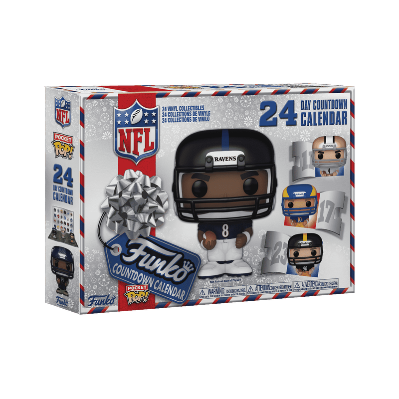 FUNKO POP! ADVENT CALENDAR 24PC NFL