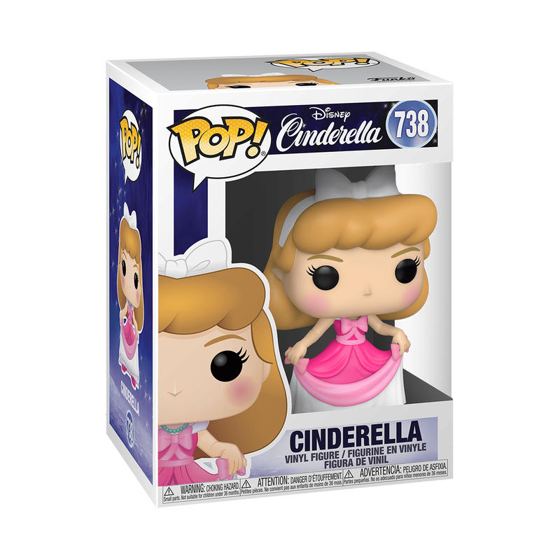 FUNKO POP! DISNEY CINDERELLA PINK DRESS