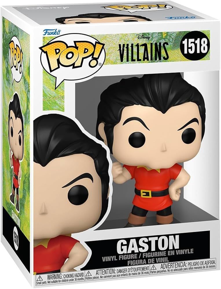 FUNKO POP! DISNEY VILLAINS GASTON