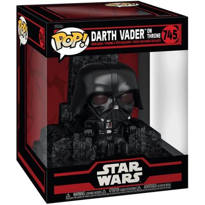 FUNKO POP! DELUXE STAR WARS DARKSIDE VADER ON THRONE