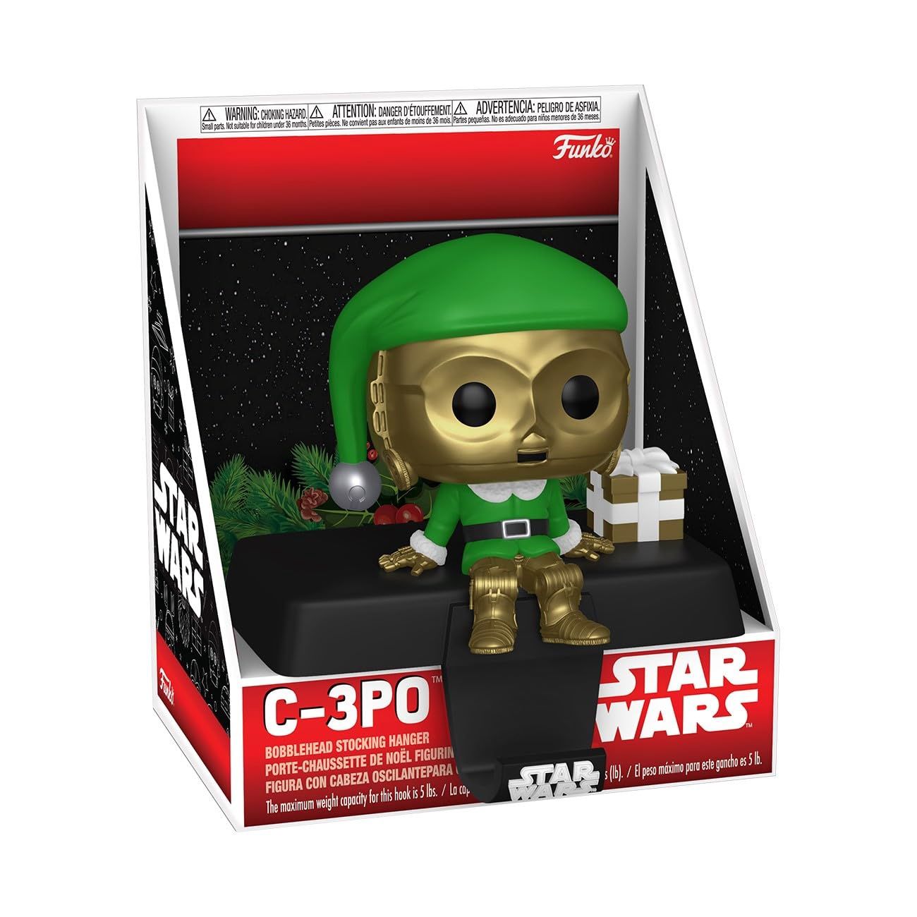 FUNKO POP! HOLIDAY EDGE-SITTER STAR WARS C-3PO