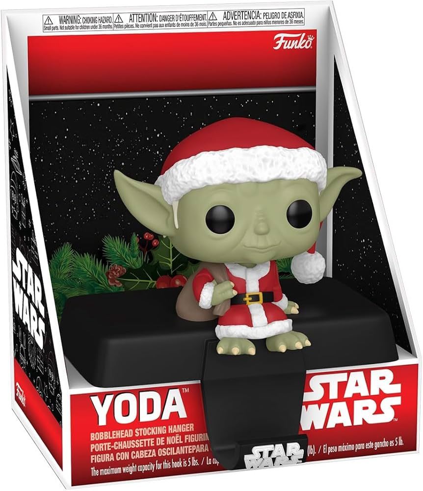 FUNKO POP! HOLIDAY EDGE-SITTER STAR WARS YODA
