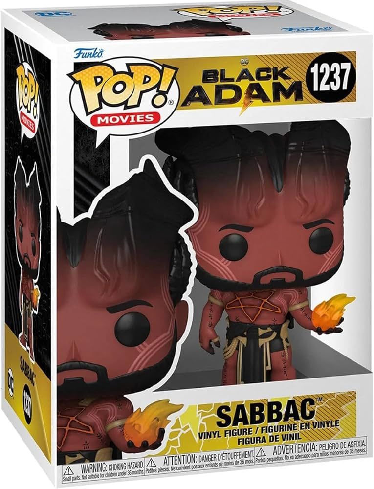 FUNKO POP! DC BLACK ADAM SABBAC