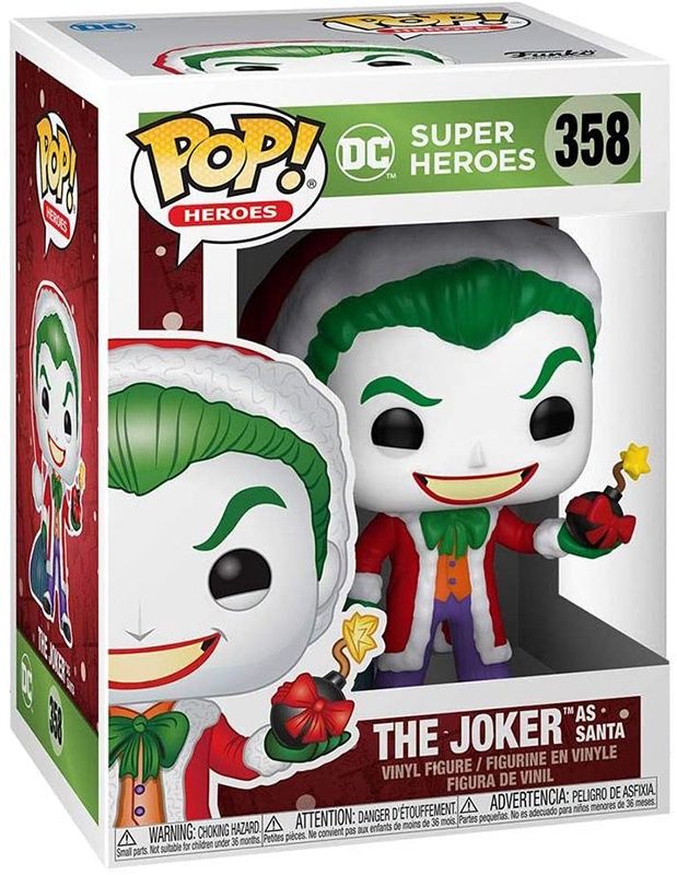 FUNKO POP! HOLIDAY DC JOKER SANTA