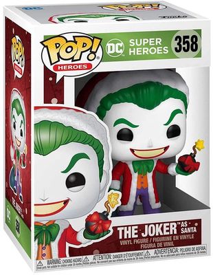 FUNKO POP! HOLIDAY DC JOKER SANTA