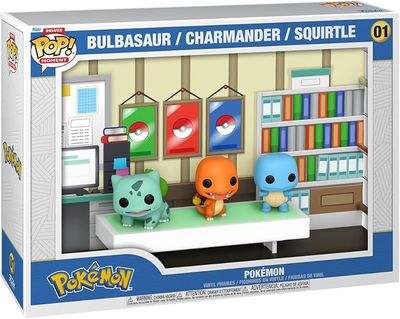 FUNKO POP! MOMENTS DLX POKEMON STARTERS