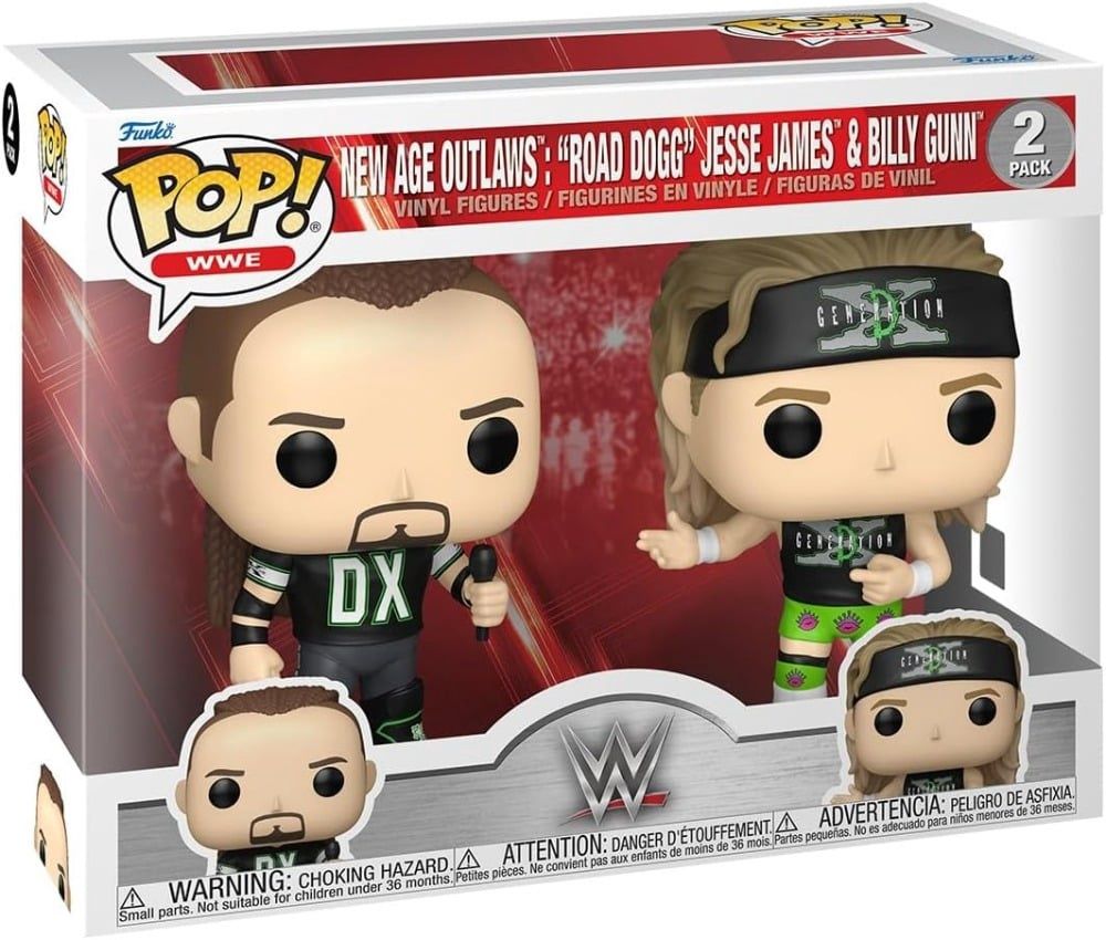 FUNKO POP! WWE NEW AGE OUTLAWS 2PK