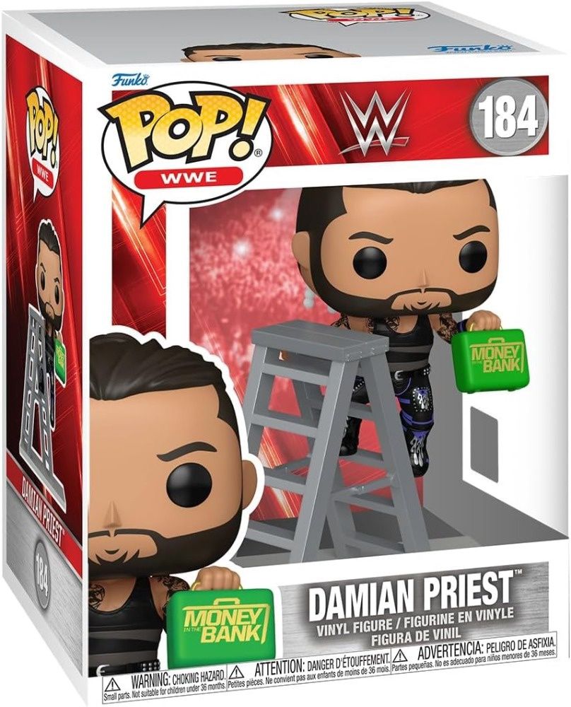 FUNKO POP! PREMIUM WWE DAMIAN PRIEST MITB
