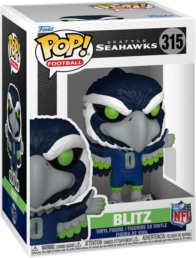 FUNKO POP! NFL MASCOT SEAHAWKS BLITZ