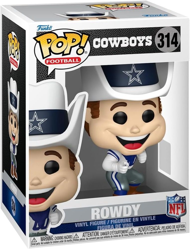 FUNKO POP! NFL MASCOT COWBOYS ROWDY