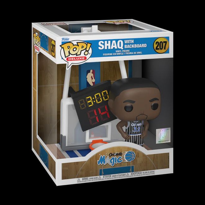 FUNKO POP! DELUXE NBA MAGIC SHAQ W/ BACKBOARD
