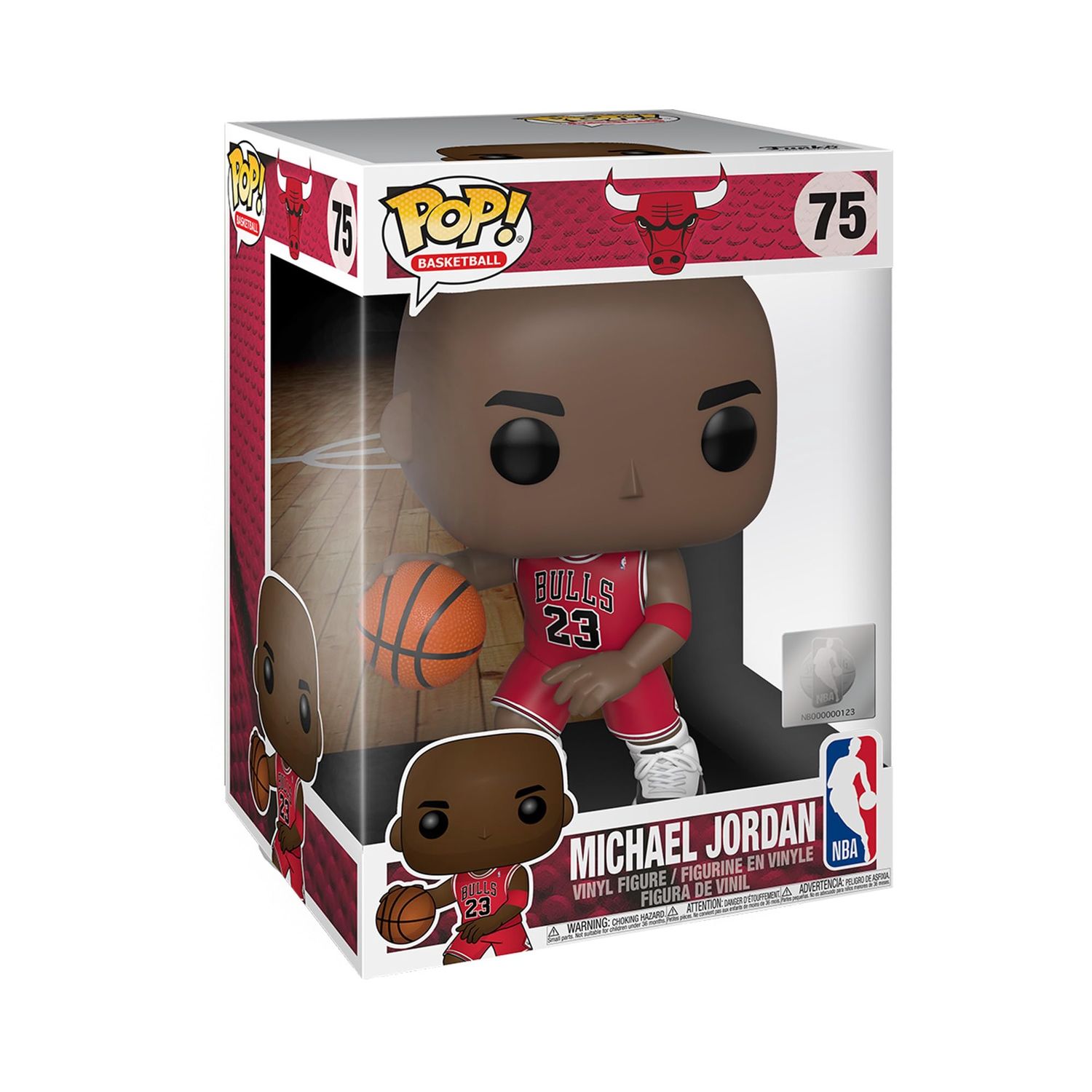 FUNKO POP! NBA BULLS MICHAEL JORDAN (RED)
