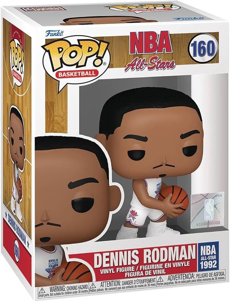 FUNKO POP! NBA LEGENDS DENNIS RODMAN 1992
