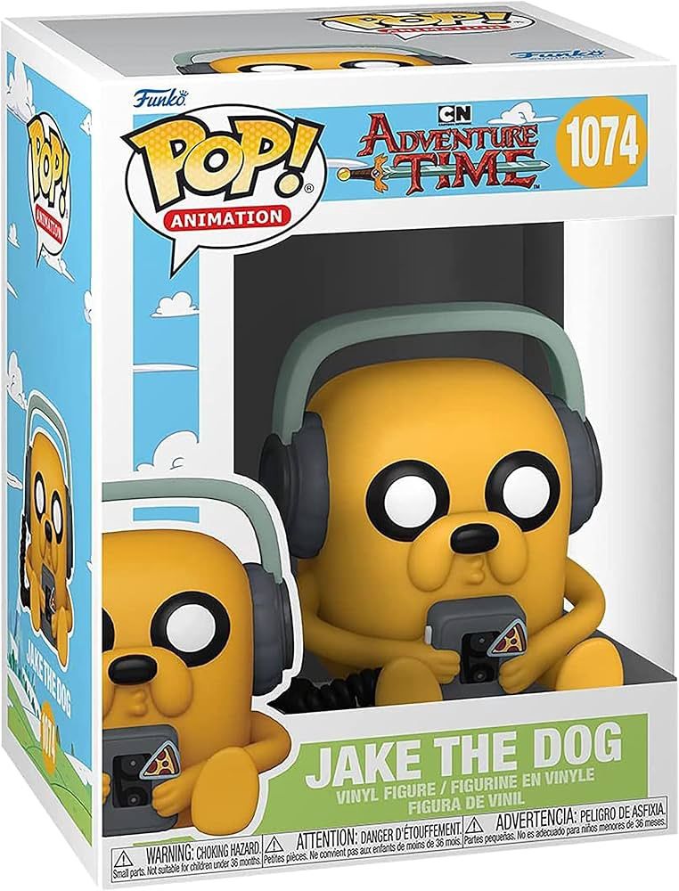 FUNKO POP! ADVENTURE TIME JAKE W/ PLAYER