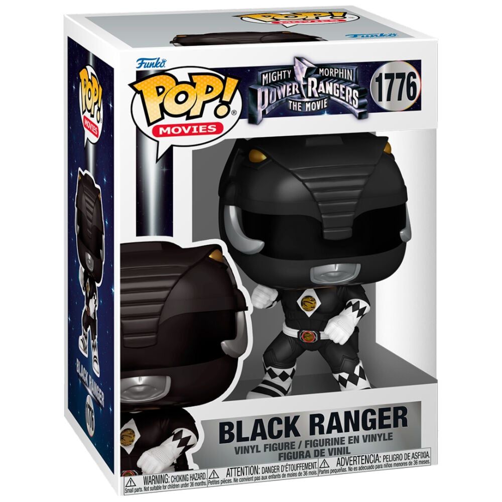 FUNKO POP! POWER RANGERS 1995 MOVIE BLACK RANGER