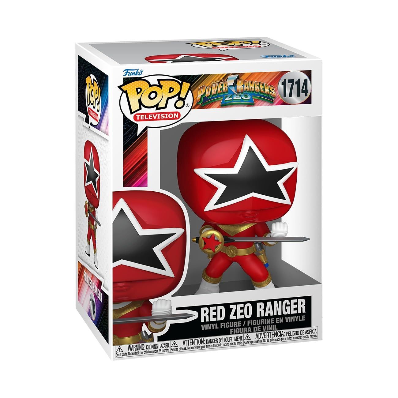 FUNKO POP! TV POWER RANGERS ZEO RED RANGER