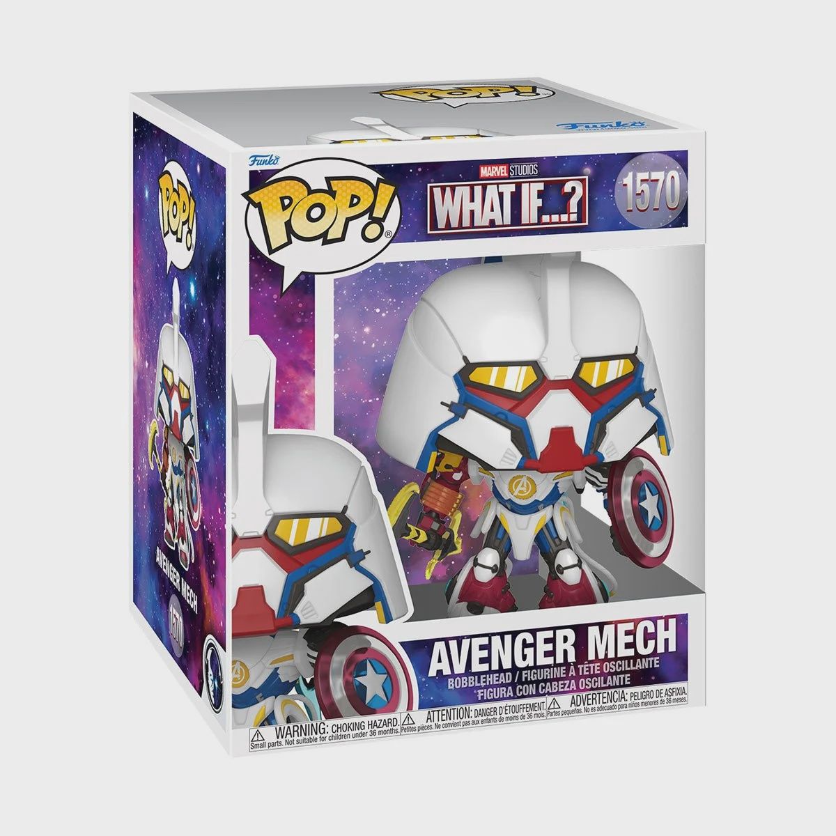 FUNKO POP! MARVEL WHAT IF SUPER AVENGER MECH 6&quot;