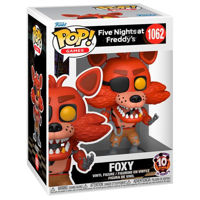 FUNKO POP! VG FNAF 10TH ANN. FOXY