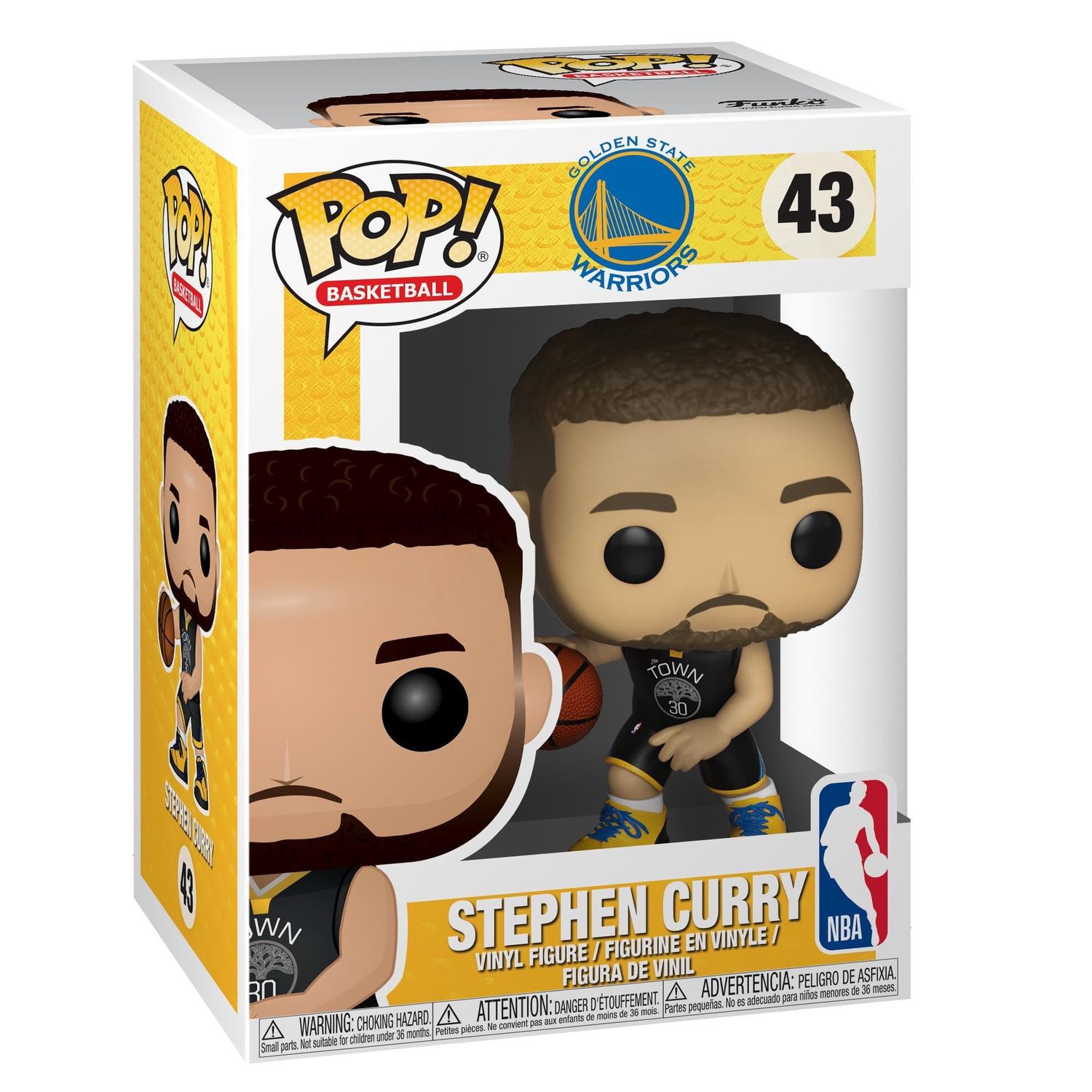 FUNKO POP! NBA WARRIORS STEPHEN CURRY