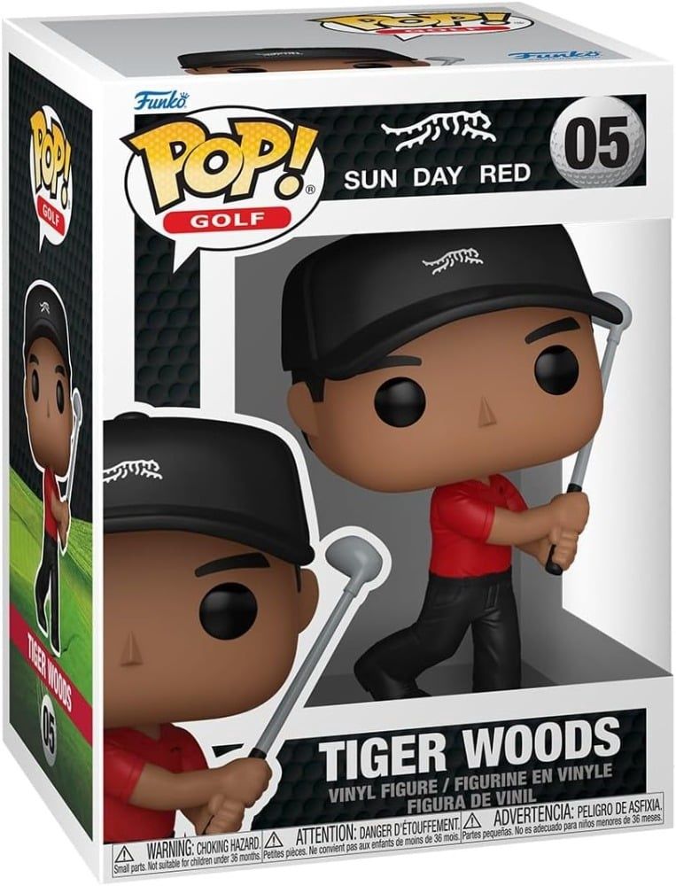 FUNKO POP! GOLF TIGER WOODS SWING