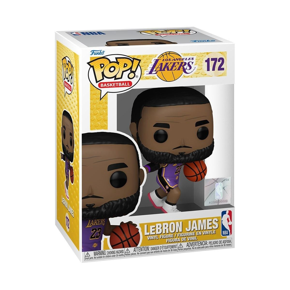 FUNKO POP! NBA LAKERS LEBRON JAMES PURPLE