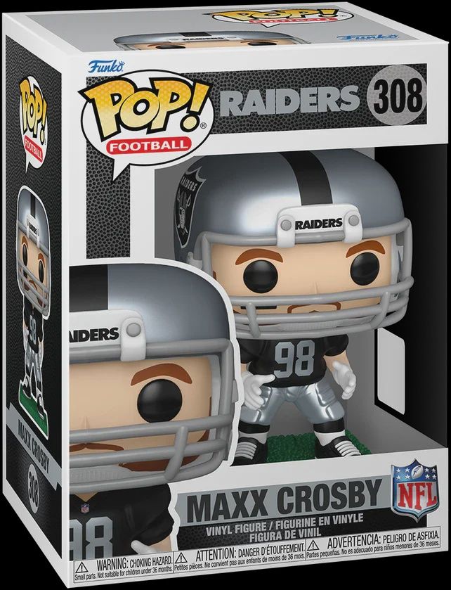 FUNKO POP! NFL RAIDERS MAXX CROSBY