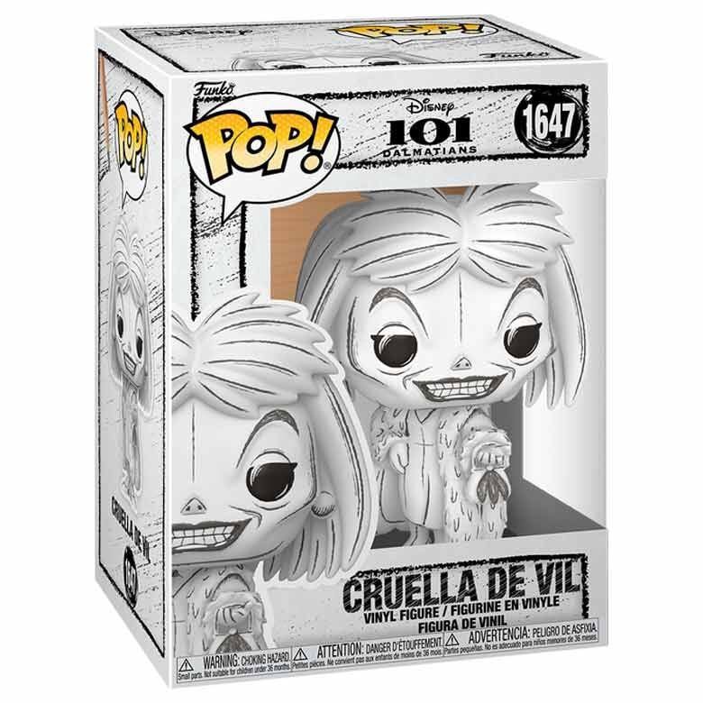 FUNKO POP! DISNEY SKETCHED CRUELLA DE VIL