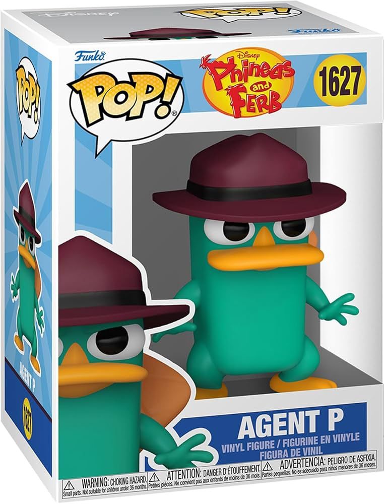 FUNKO POP! DISNEY PHINEAS &amp; FERB AGENT PERRY
