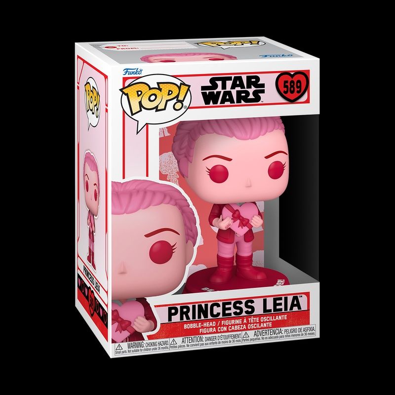 FUNKO POP! STAR WARS VALENTINES LEIA