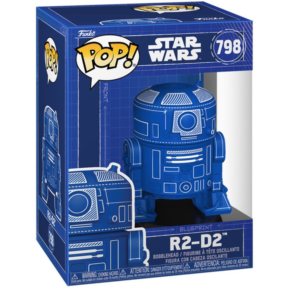 FUNKO POP! STAR WARS R2-D2 BLUEPRINT
