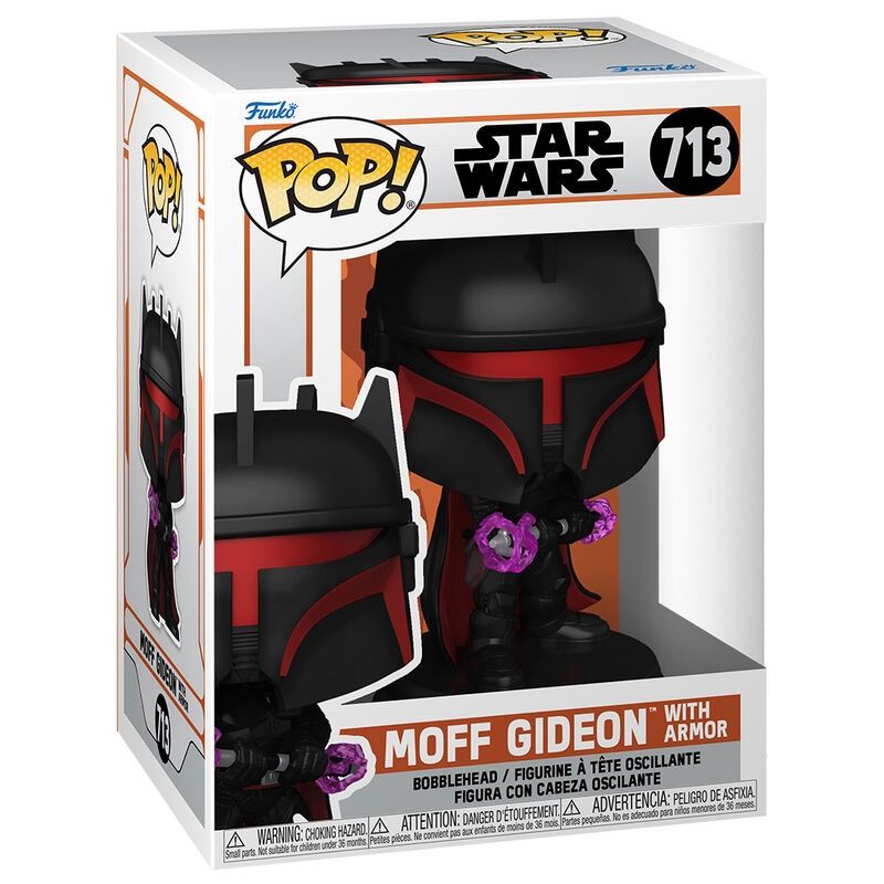 FUNKO POP! MANDALORIAN MOFF GIDEON WITH ARMOR