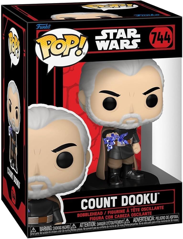 FUNKO POP! STAR WARS DARKSIDE COUNT DOOKU