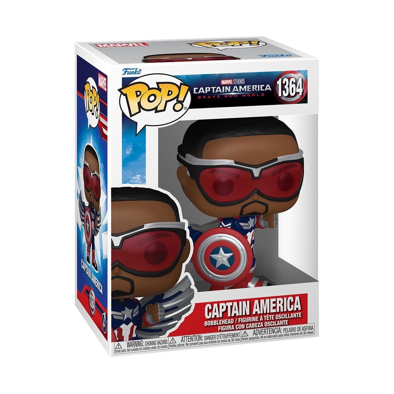 FUNKO POP! MARVEL CAPTAIN AMERICA BNW MOVIE CAPTAIN AMERICA