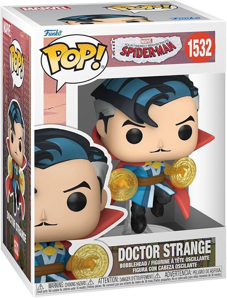 FUNKO POP! MARVEL FRIENDLY NEIGHBORHOOD SPIDERMAN DOCTOR STRANGE