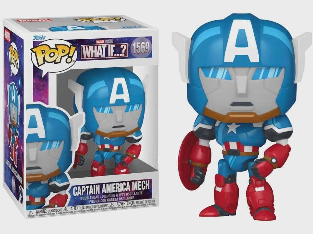 FUNKO POP! MARVEL WHAT IF CAPTAIN AMERICA MECH