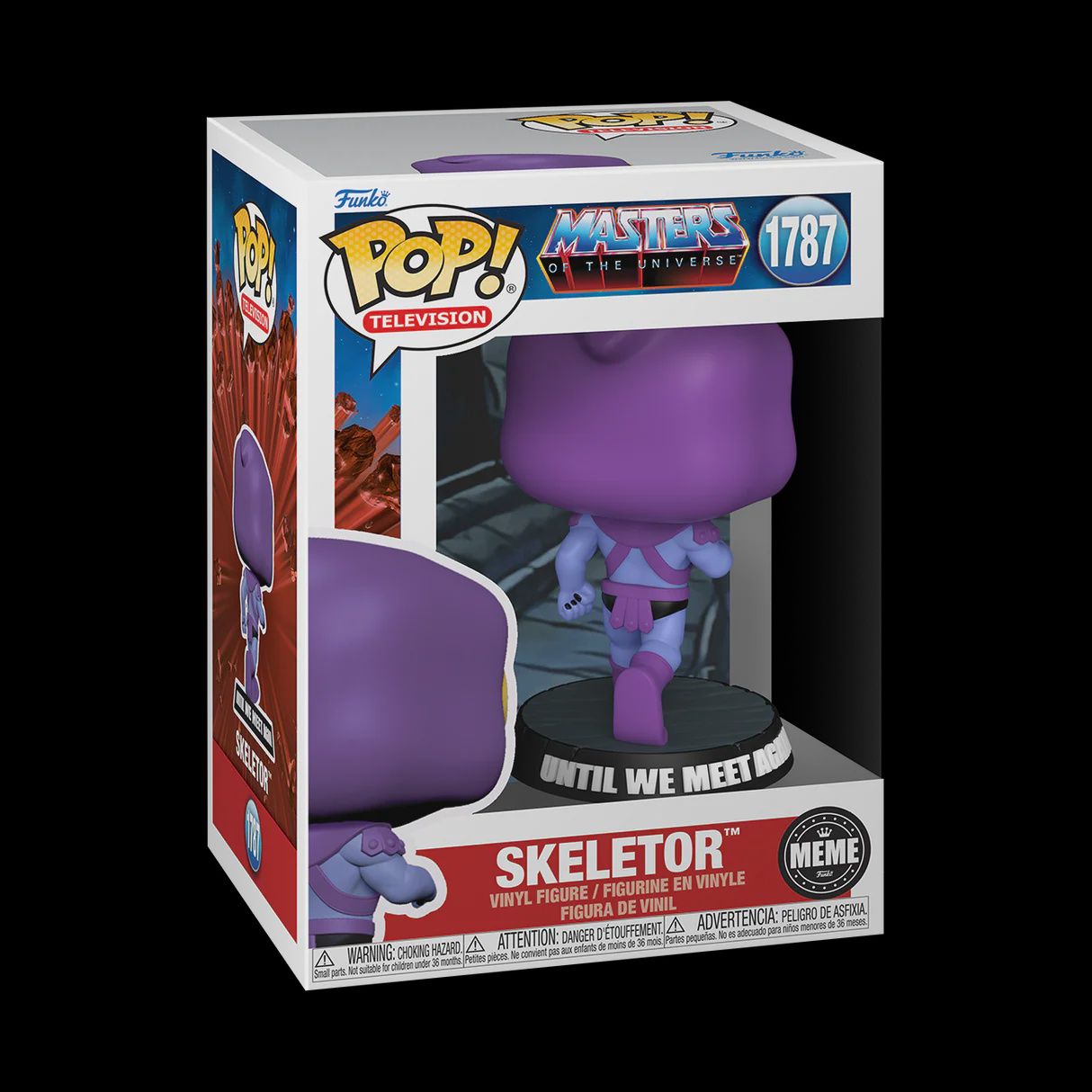 FUNKO POP! MEME MASTERS OF THE UNIVERSE SKELETOR RUNNING