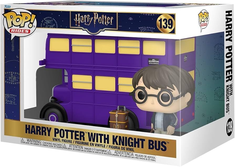 FUNKO POP! RIDES SUPER DELUXE HARRY POTTER KNIGHT BUS