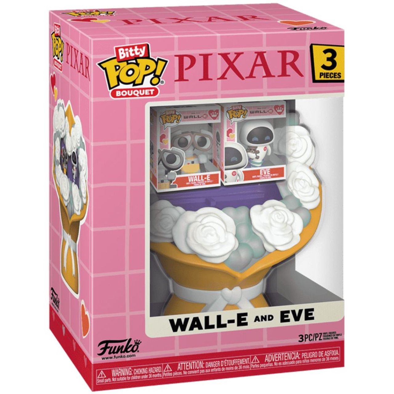 FUNKO POP! BITTY POP VALENTINES BOUQUET WALL-E