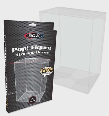 FUNKO POP FIGURE BOXES LARGE 6 PACK