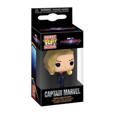 FUNKO POP! KEYCHAIN THE MARVS CAPTAIN MARVEL