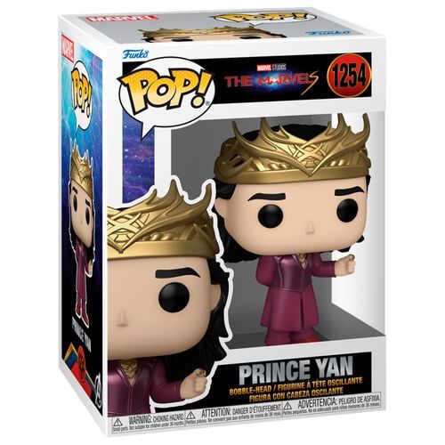 SALE! REGULAR PRICE $16.99 FUNKO POP! THE MARVS PRINCE YAN