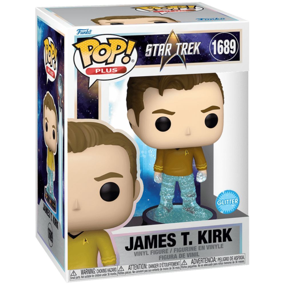 FUNKO POP! PLUS STAR TREK TRANSPORTER KIRK (GL)