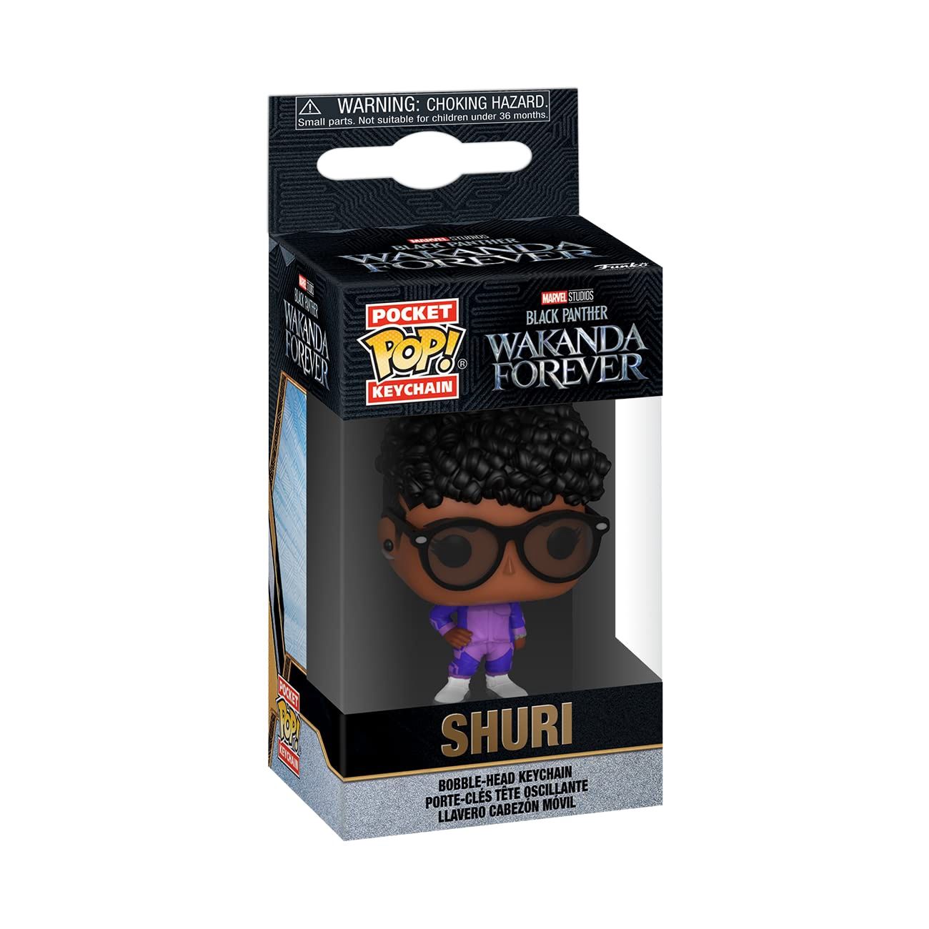 FUNKO POP! KEYCHAIN MARVEL BLACK PANTHER WF SHURI