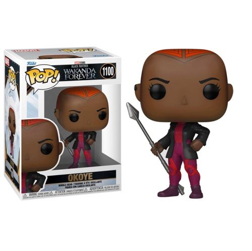 SALE! REGULAR PRICE $16.99 FUNKO POP! MARVEL BLACK PANTHER OKOYE