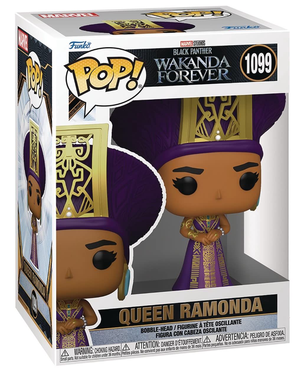 SALE! REGULAR PRICE $16.99 FUNKO POP! MARVEL BLACK PANTHER QUEEN RAMONDA