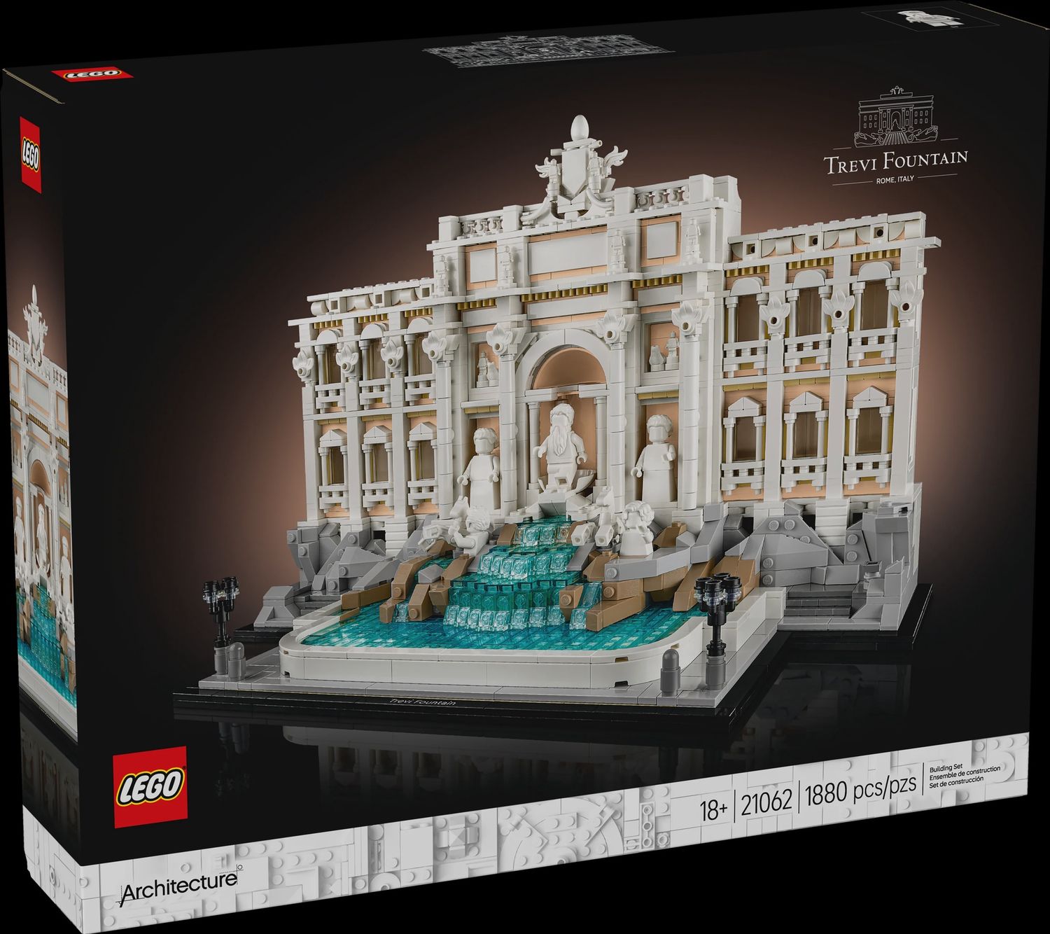 LEGO ARCHITECTURE TREVI FOUNTAIN 21062