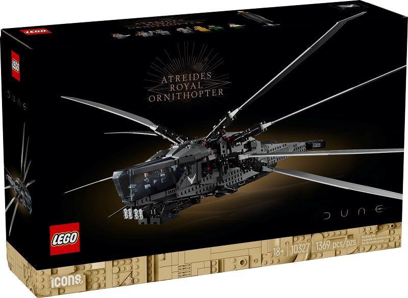 LEGO DUNE ALTREIDES ROYAL ORNITHOPTER