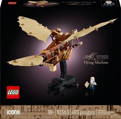 LEGO ICONS LEONARDO DA VINCI'S FLYING MACHINE
